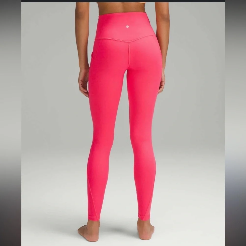 Lululemon Athletica Vibrant Pink Leggings